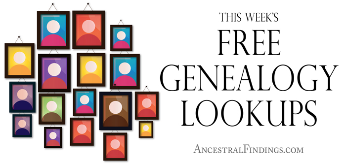 This-Weeks-Free-Genealogy-Lookups-2015-07-19